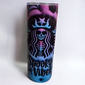 Spooky Vibes Starbucks Halloween Fall Cup